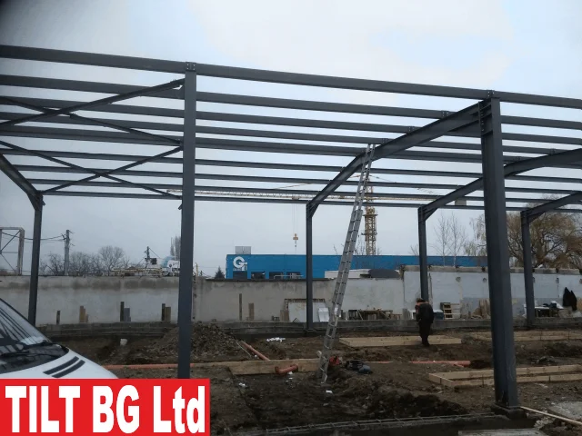 Автосервиз София Зар Ауто - Производство. Производство и монтаж на метални конструкции и термопанели от Тилт БГ ООД.