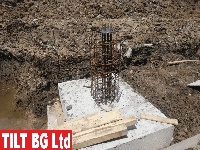 Метална конструкция хале, монтаж на стенни термопанели
