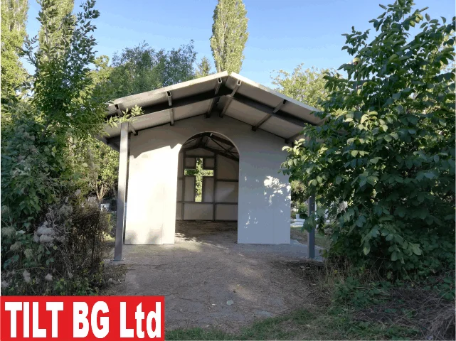 Параклис метална конструкция — кв. Дървеница, София